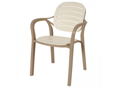 Градински стол РУМБА (капучино/беж)